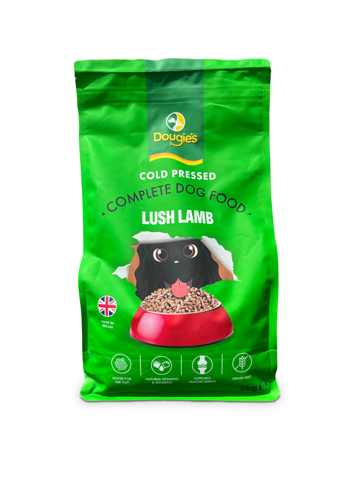 Dougies Cold Pressed 80/20 2kg- Lamb