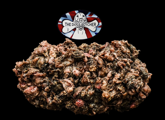 The Dog’s Butcher Ox tripe with Chicken 80/10/10 1kg