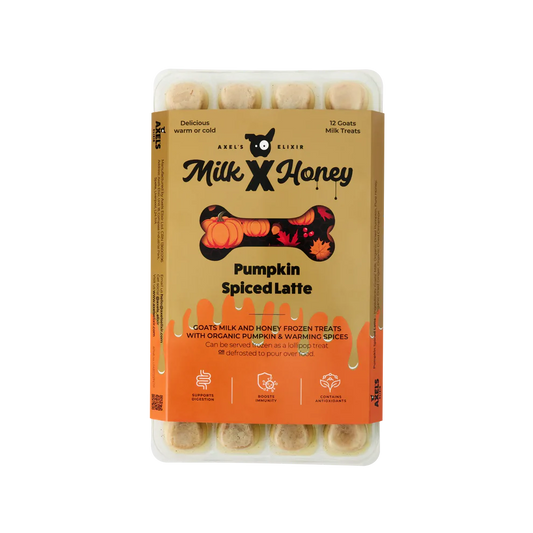 Axels Elixir Milk and Honey Pumpkin Spiced Latte