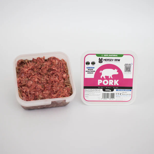 Mersey Raw Pork 80-10-10 500g