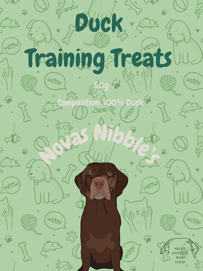 5x 50g Nova's Nibbles Training Treat Bags
