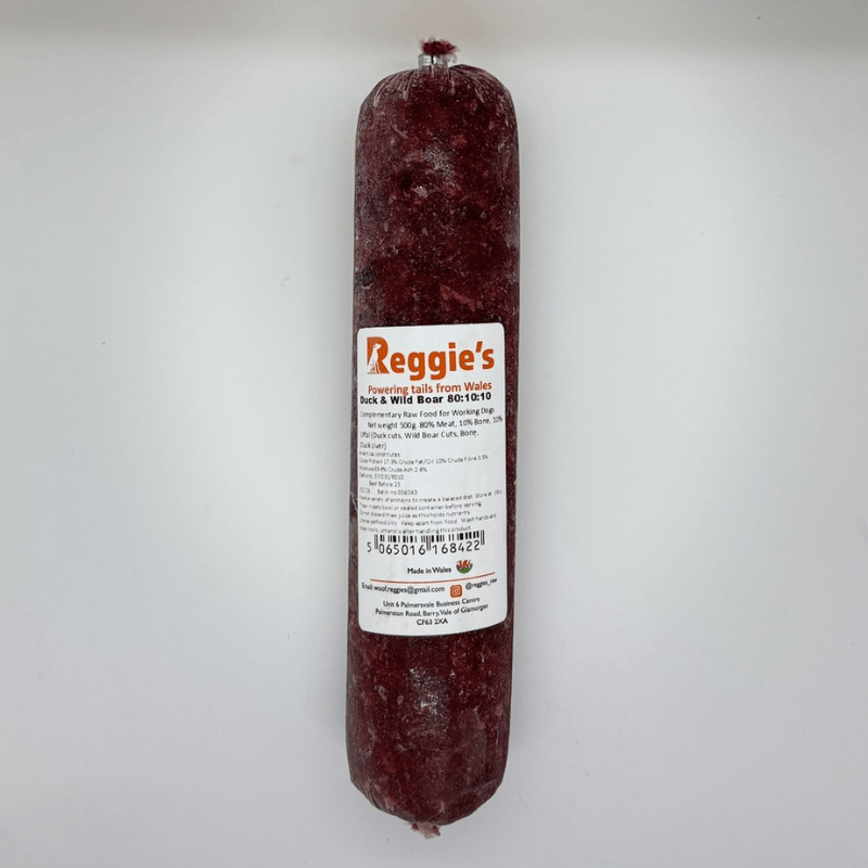 Reggies Duck & Wild Boar Mince 500g