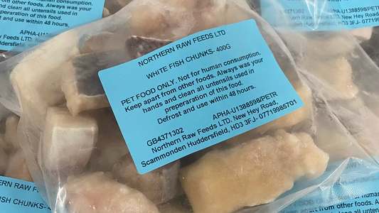 Northern Raw Boneless Cod Chunks 400g