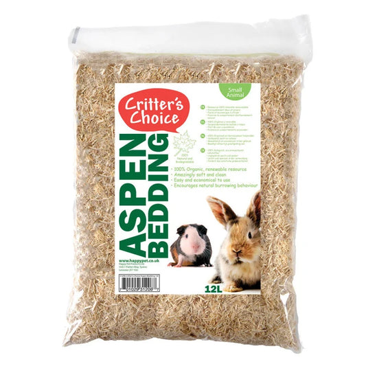 Critters Choice Aspen Bedding 12L